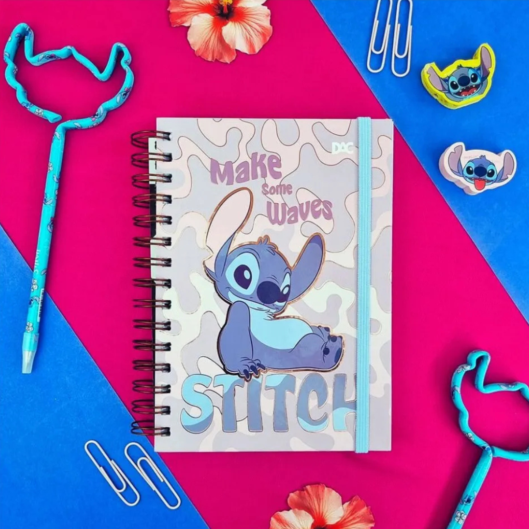 Caderno Universitário Stitch